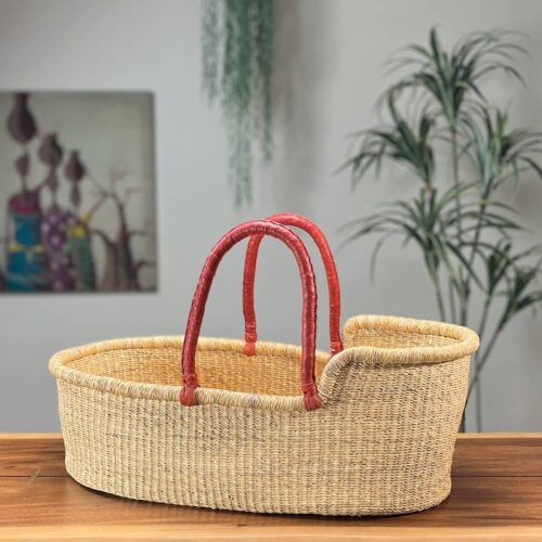 Natural moses basket #112