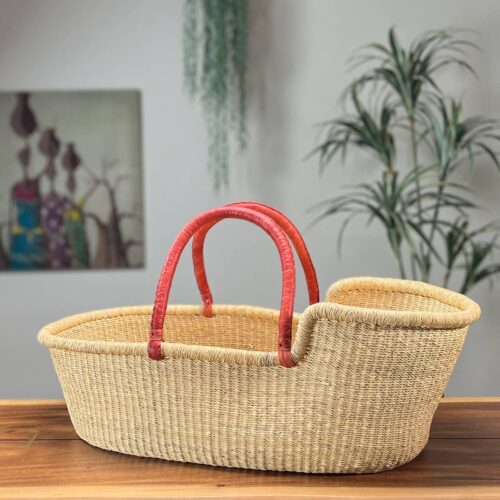 Natural moses basket bassinet